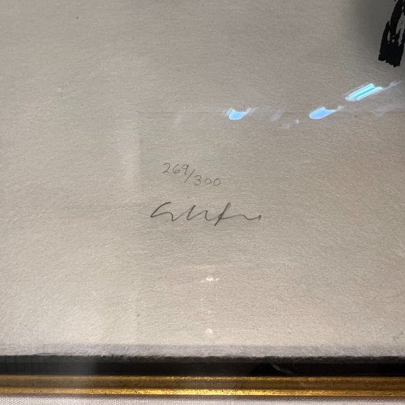 RARE! JOHN LENNON "JOCK AND YONO" Signed Serigraph by Yoko Ono #261 of 3… - Picture 3 of 5